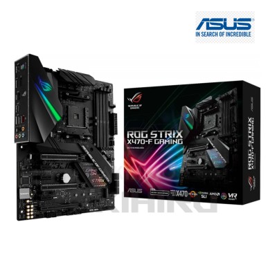 MAINBOARD (เมนบอร์ด) AM4 ASUS ROG STRIX X470-F GAMING ATX